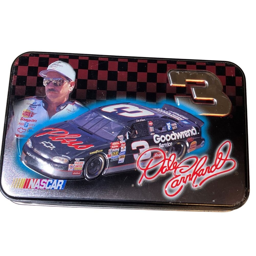 Dale Earnhardt Sr Naascar 1999 Limited Edition Tin Playing Card Complete Set